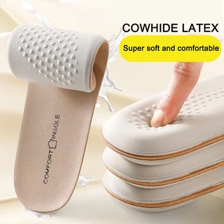 Palmilhas Esportivas De Látex De Couro Para Sapatos De Apoio Em Arco Plantar Fasciitis Inserts Template