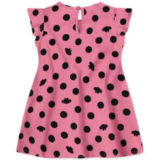 Conjunto Vestido e Calcinha Bebê Menina Antiviral Lilica