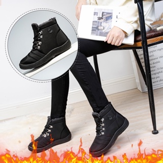 Women Winter Hiking Warm Snow Boots Waterproof Large Size Shoes