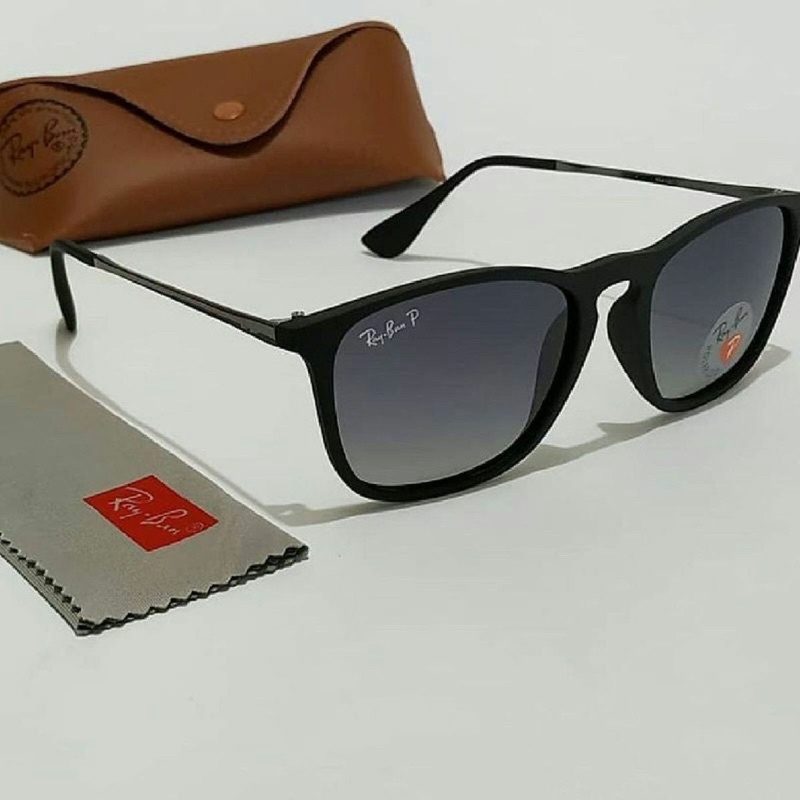 Óculos de sol RB Chris / Rb4187 Cris / 100% Polarizado / quadrado.