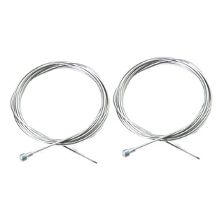 02 Cabo De Aço Freio Inox Para Speed Sti 1.5mm X 2.1 Metros