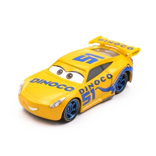 Disney pixar carros 3 relâmpago mcqueen corrida série jackson tempestade  cruz smokey 1:55 diecast liga de metal veículo brinquedos menino miúdo