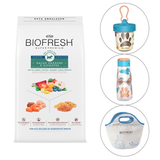 Ração Biofresh Cães Filhotes Grandes e Gigantes 15Kg + item