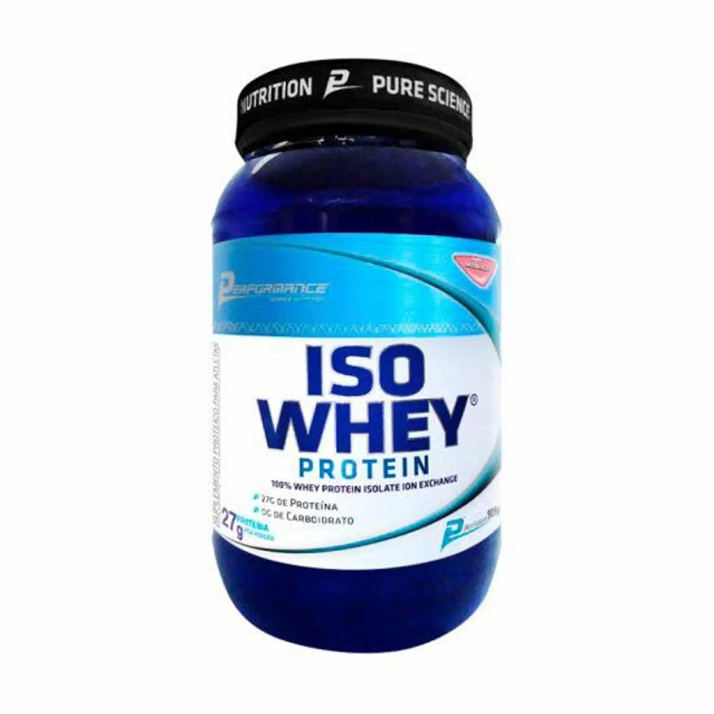 ISO Whey Protein (909g) Performance Nutrition – Morango