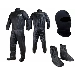 Capa Roupa De Chuva Fly + Polaina Balaclava Moto Motoqueiro Impermeável Delivery