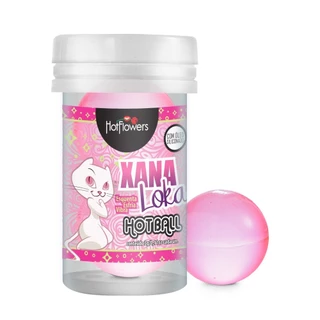 Bolinha Explosiva Xana Loka para excitar Hot Flowers Ball Esquenta Aquece Sex Shop Excitante Feminino Loca 2 unidades