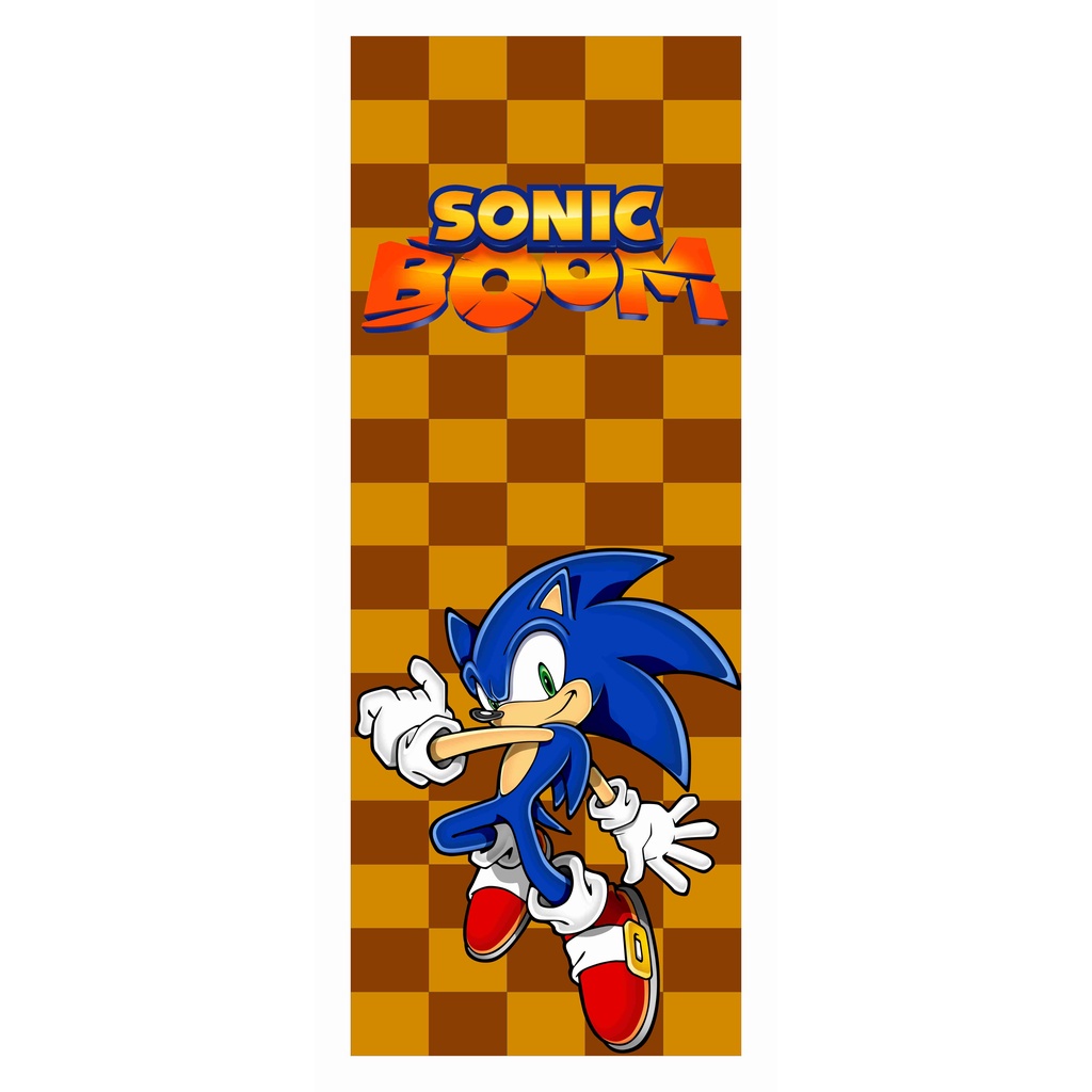 Adesivo de Parede Infantil Sonic Mod. 1