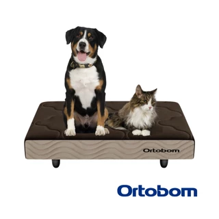 Cama Box Pet Cachorro Gato Caminha Porte Grande 100x80x13cm Ortobom