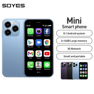 SOYES XS15 Telefone Pequeno Ultra-Fino De 3,0 Polegadas 2GB + 16GB Dual SIM Standby 3G Mini Wifi GPS Celular
