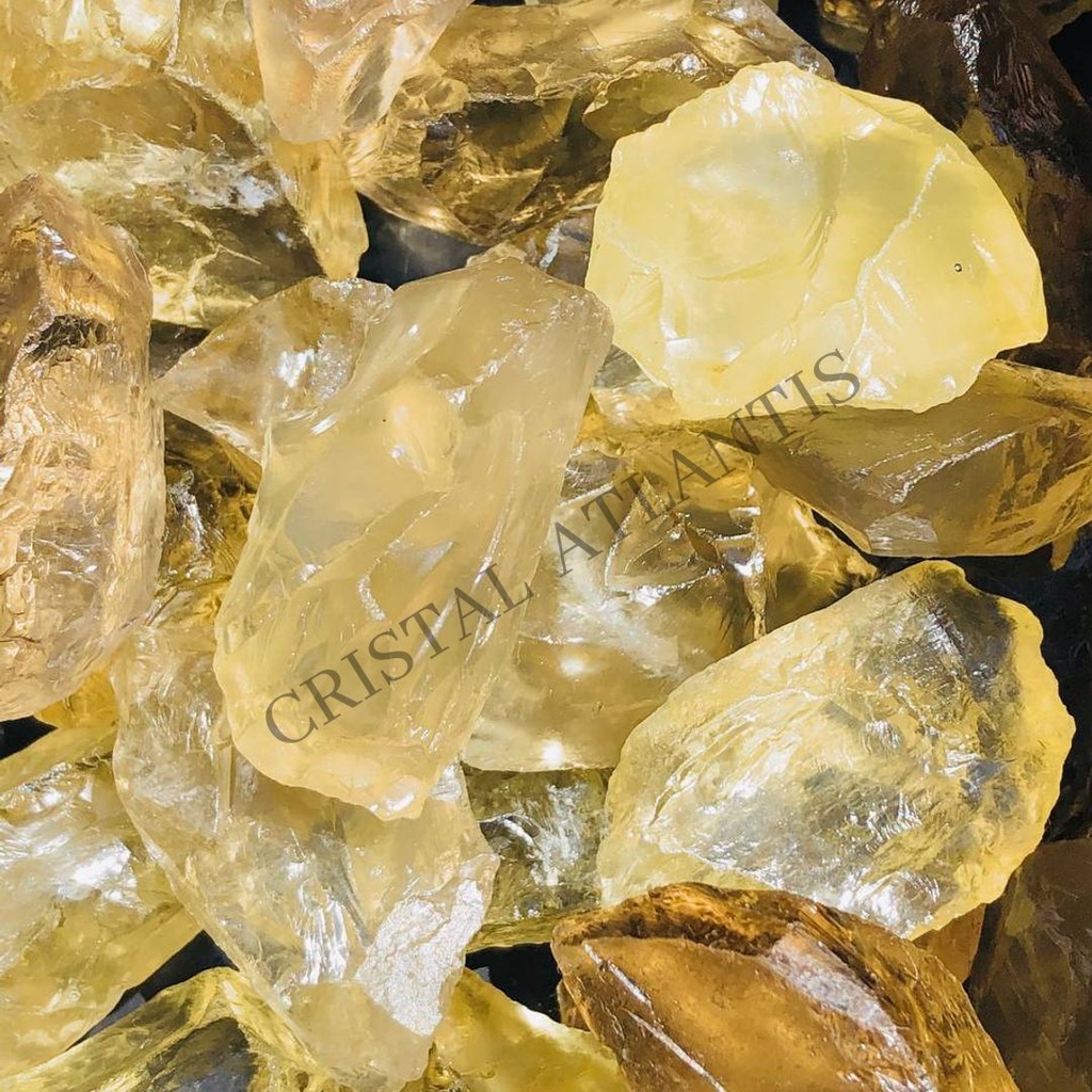 Quartzo Green Gold Pedra Bruta