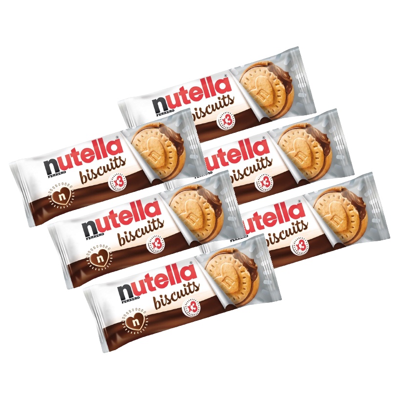 Nutella 25 Gr Mini Pote ,box De 6 Unidades