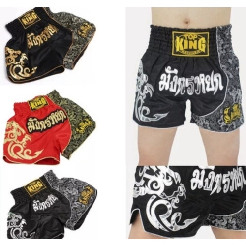 Shorts De Muay Thai Calção De Luta Importado Da Tailândia