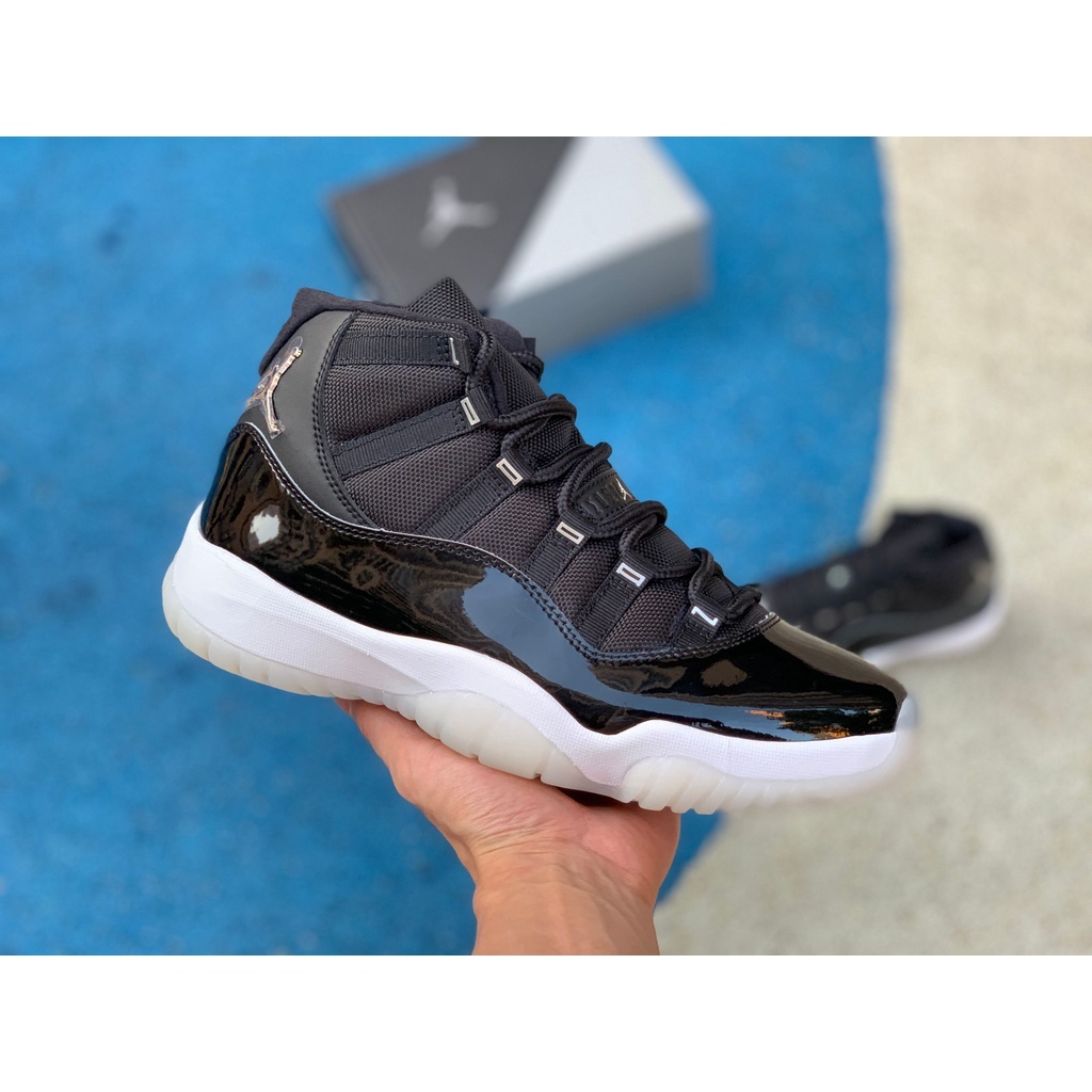 ct8012-011 air jordan 11 retro Alto O Grande Rei Do Demônio Tênis De Basquetebol aj11 Branco Preto