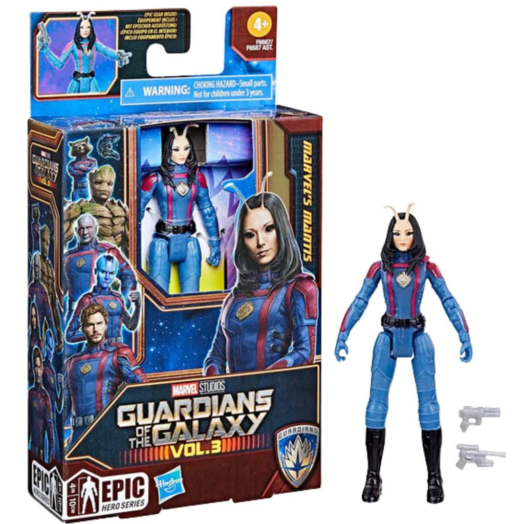 Boneco Marvel Guardioes da Galaxia Vol.3 Mantis 10cm Hasbro | Shopee Brasil