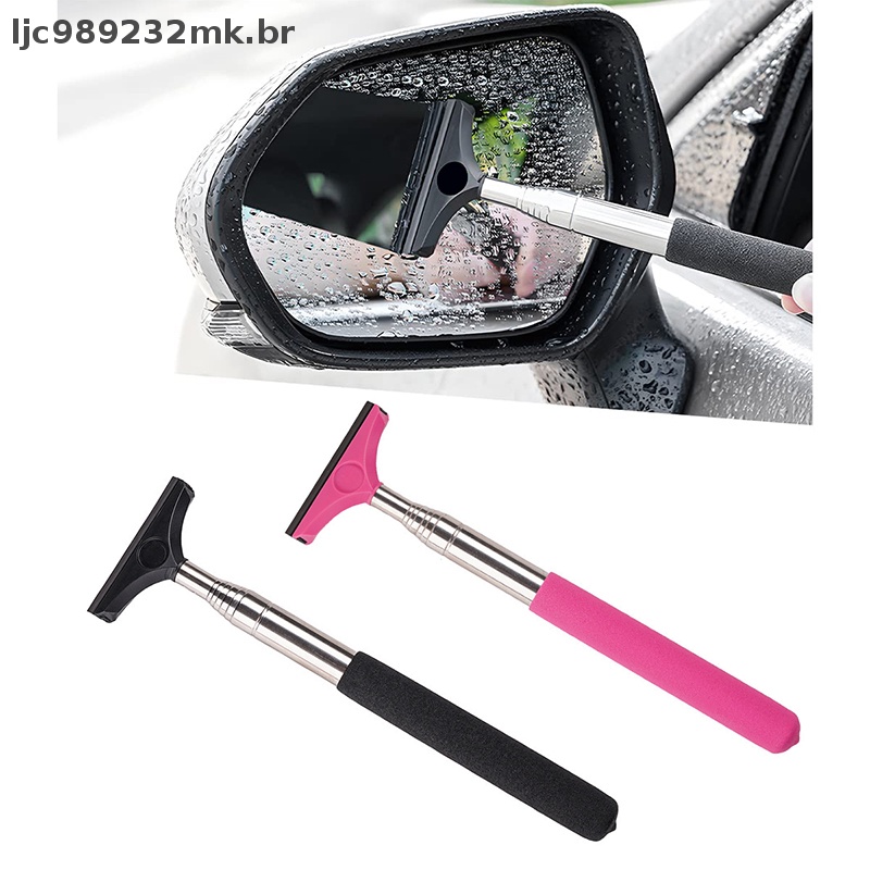[MYBR] Limpador De Espelhos Retrovisor Do Carro Telescópico Automático Rodos De 98cm De Cabo Longo Névoa [Bem]