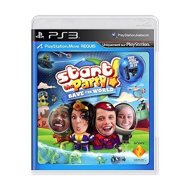Start The Party Save The World PS3 Sem Encarte Midia Fisica