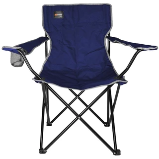 Cadeira de Pesca Dobravel Alvorada Camping Pescaria Nautika - Azul