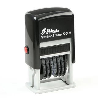 Carimbo Numerador Automático Shiny S-309 - 06 Digitos