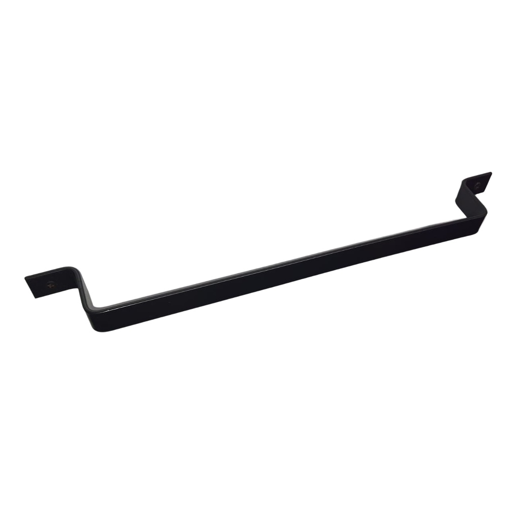 Puxador Externo Porta Gaveta Estilo Industrial 30cm Preto