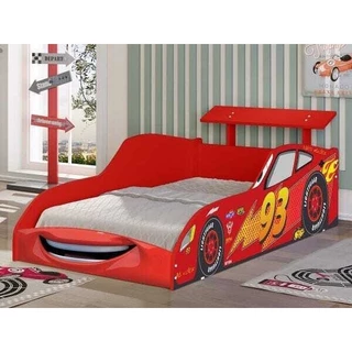 Cama Infantil McVeloz Com Colchão - Vermelho