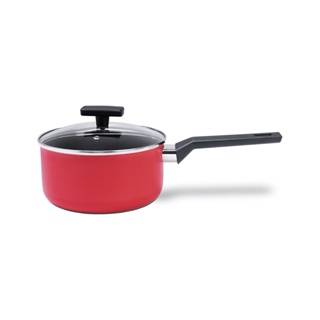 Panela Com Tampa Brinox Ceramic Life Preserve 1,45 Litros Ø 16 cm Vermelho