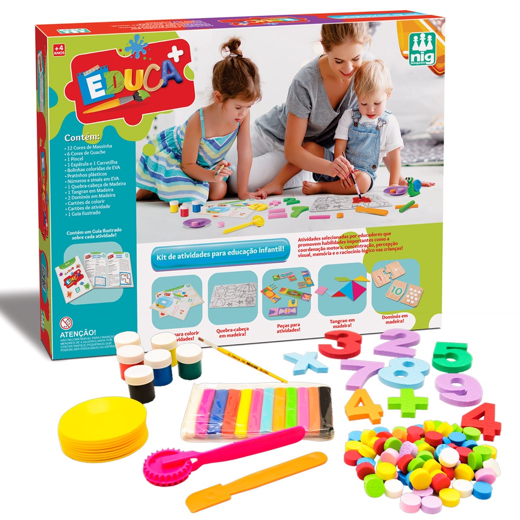Jogos Educativos E Pedagógicos Vários Temas - Nig Brinquedos