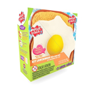 Super Massa Kit Lanchinhos Pão e Ovo - Estrela