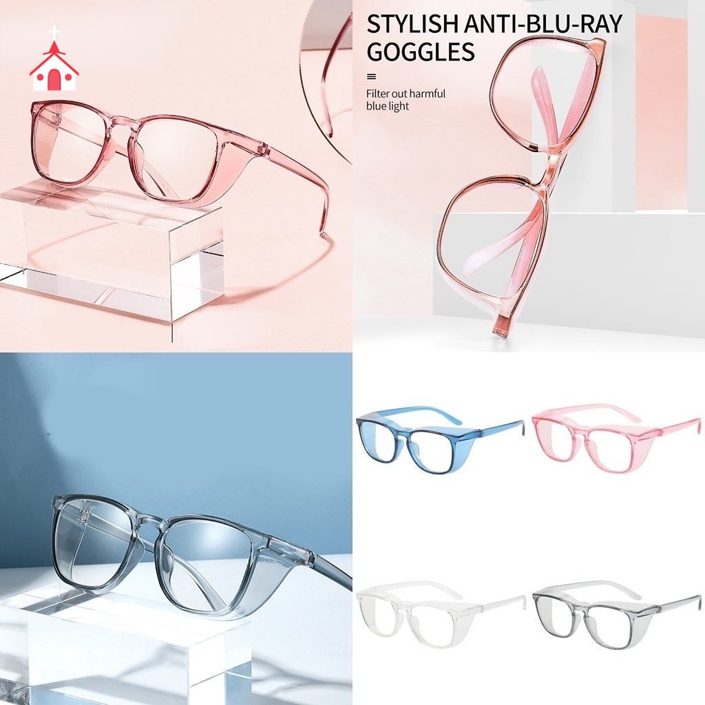 Óculos De Segurança Com Proteção Transparente Anti-Embaçante Anti-Poeira Para Trabalhos Ao Ar Livre / Equitação SJHY0331