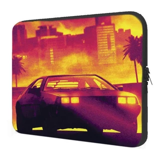 Capa Case Notebook 14 Personalizado Carro Tunado Tunnig No Entardecer