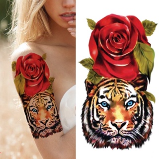 Tatuagem Temporária Tattoo Fake a Prova D'água Unisex Realistas 3D Festa  Social Verão Praia Masculino Feminina Realismo Falsa Mão Antebraço Braço  Peito Costas Ombro Pescoço Nuca Coxa Canela Panturrilh - Corre Que