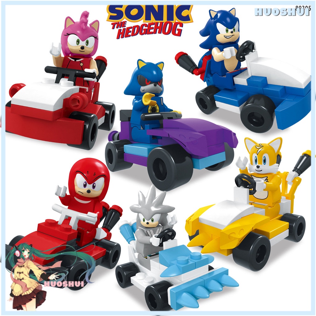 Lego Sonic Hedgehog Ilha Do Resgate Animal Amy Tails Blocos