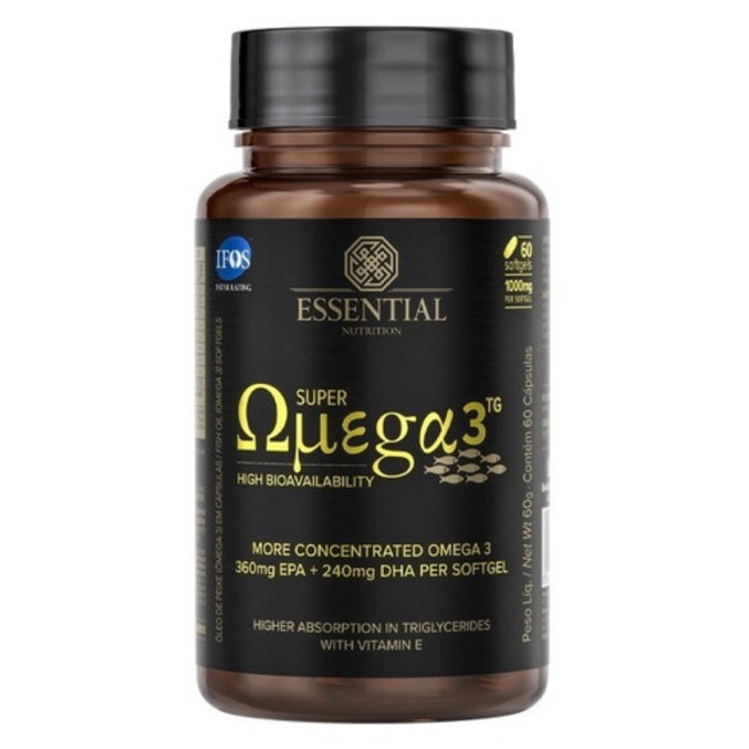 Krill Oil 60 Capsulas Essential Nutrition Shopee Brasil