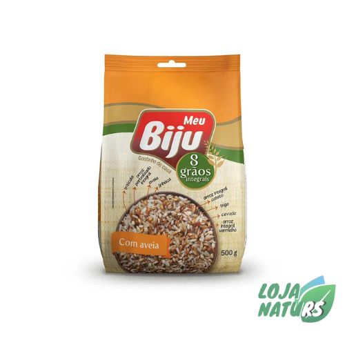 Arroz 8 Grãos Integrais com Quinoa 500g - Meu Biju | Shopee Brasil