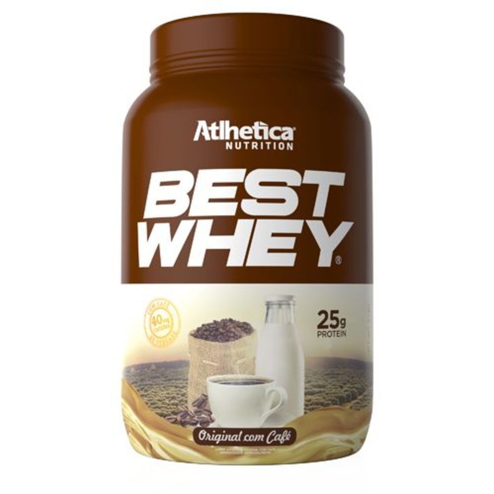 Best Whey – 900g Original com Café – Atlhetica Nutrition