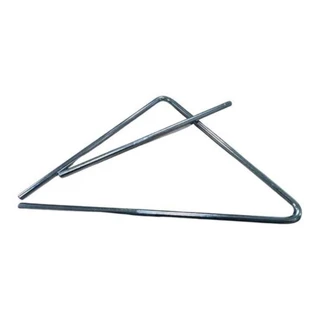 Triângulo Musical Para Forró Baião Xote Profissional Cromado 25Cm Luen
