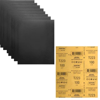 Folha de Lixa D'água Grão 180 com 50 Unidades NORTON em Oferta na Shopee