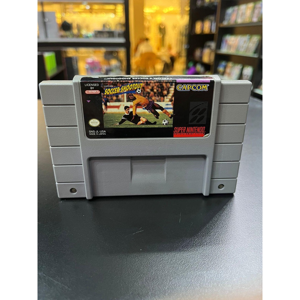 Soccer Shootout Super Nintendo Seminovo Shopee Brasil