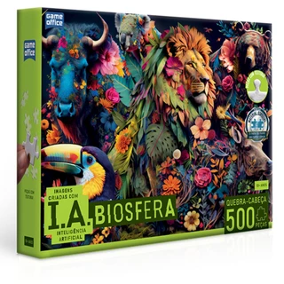 Quebra Cabeça I. A. Biosfera 500 Peças 3120 Toyster