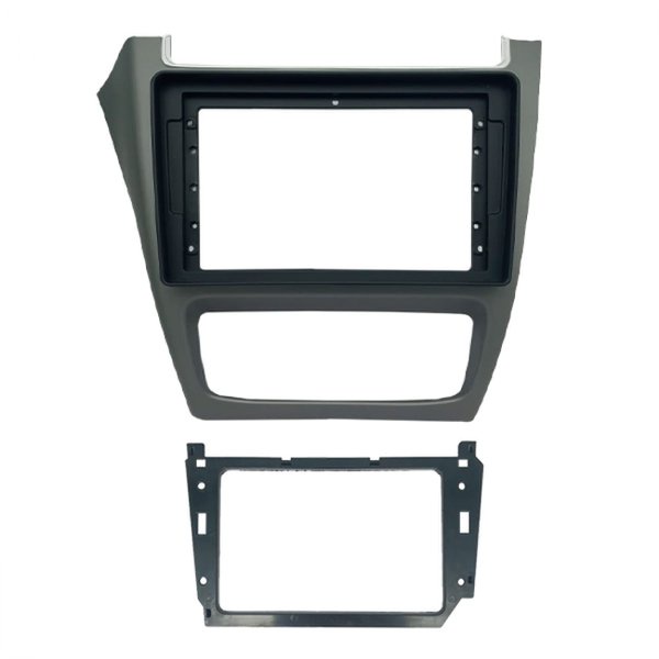 Moldura 9 Flutuante VW Fox, Spacefox, Spacecross, Crossfox G3 - Grafite - Fiamon