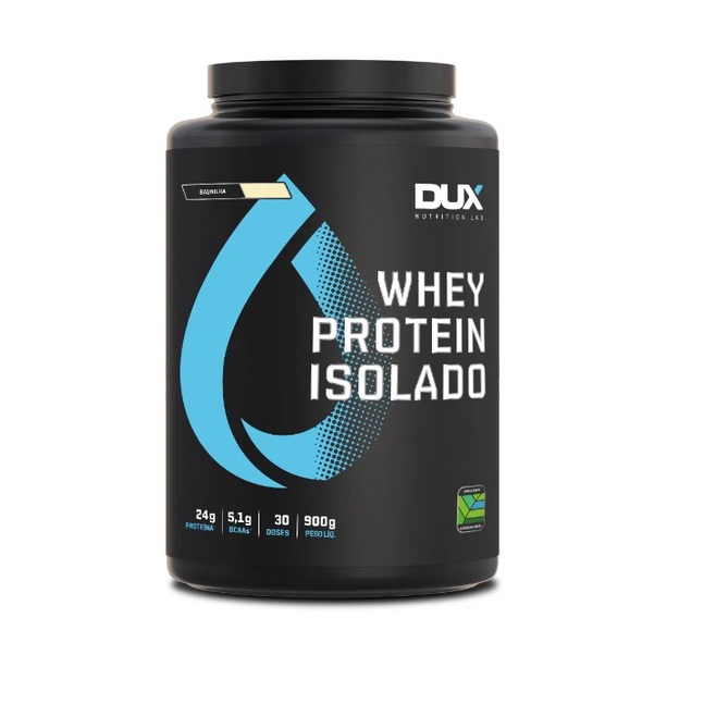 Whey Protein Isolado Baunilha 900g Dux Nutrition