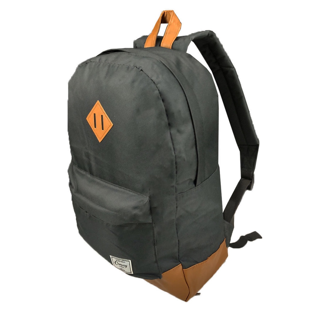 Mochila Básica Unissex Escolar Lisa Convoy