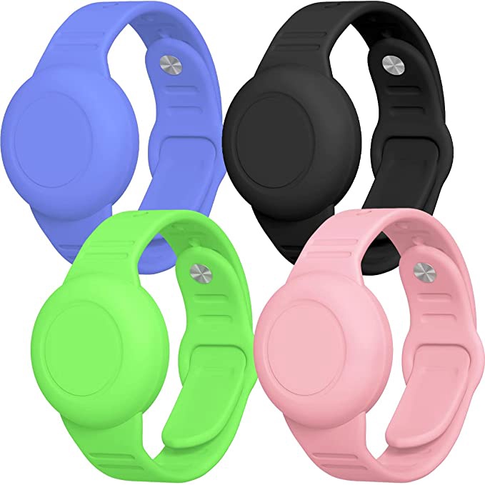 Pulseira Airtag Para Crianças - 2 Unidades à Prova D'água Com Design Oculto
