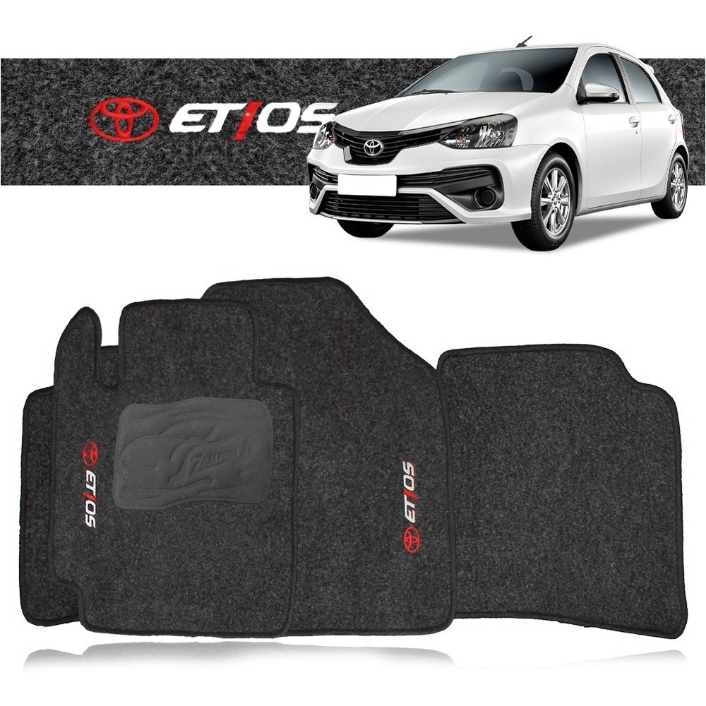 Tapete Carpete Etios 2012 A 2019 2020 2021 Tras Inteiriço
