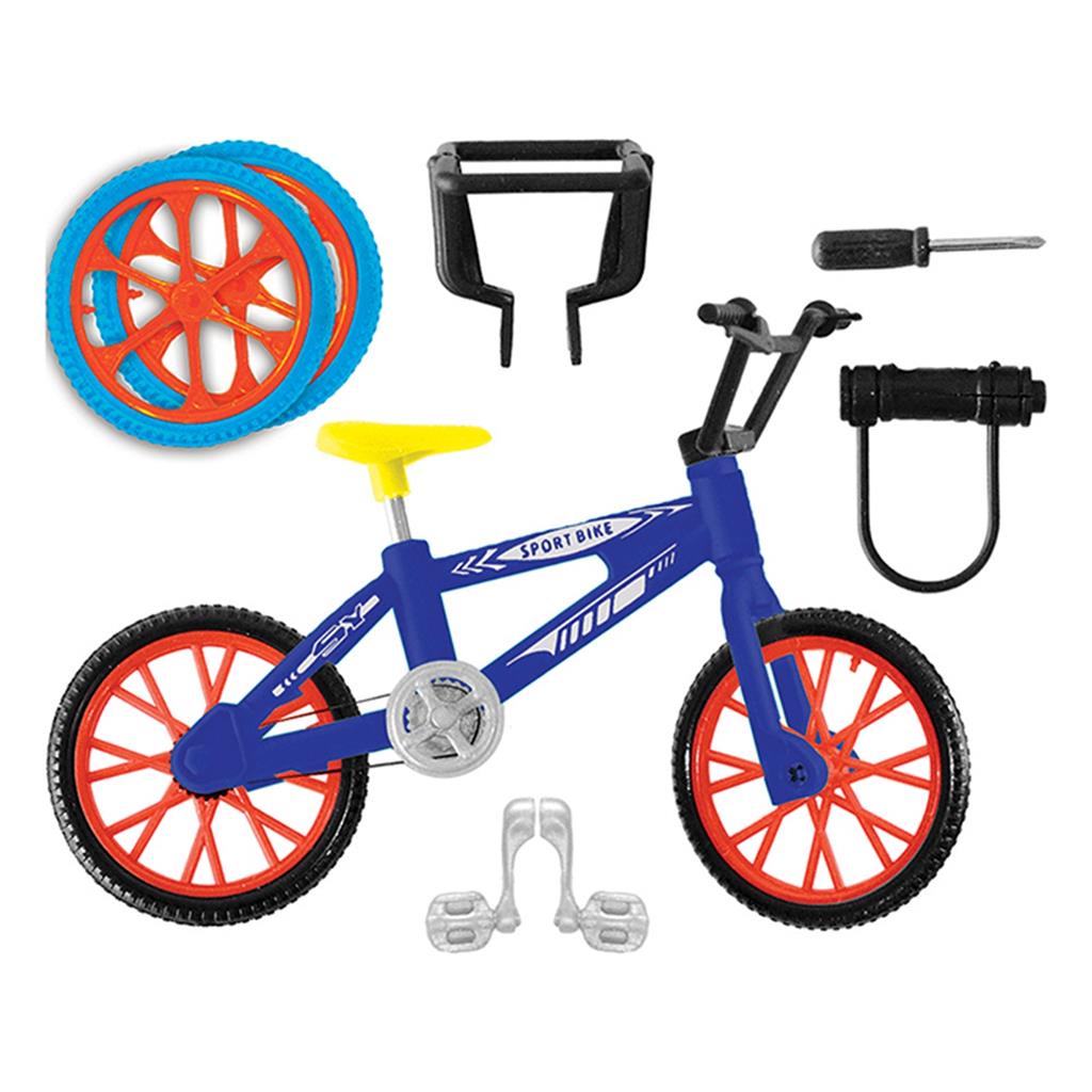 Brinquedo Bicicleta De Dedo Miniatura Kit Com 7 Acessorios - Art Brink |  Shopee Brasil