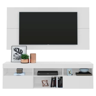 Rack com Painel TV 65" Suspenso Flórida Multimóveis V3299