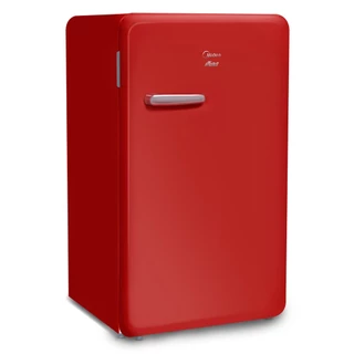 Frigobar Retrô Vermelho Rubi 95 Litros Midea MRV10V1/MRV10V2