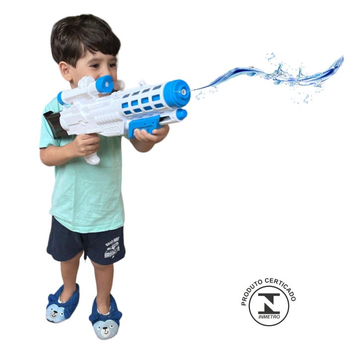 Lança Água Arma Super Grande Arminha Brinquedo Criança