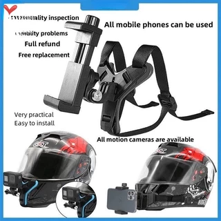 Acessórios Para Capacete Suporte De Motocicleta Telefone Celular Queixo De Câmera Esportiva YK OY