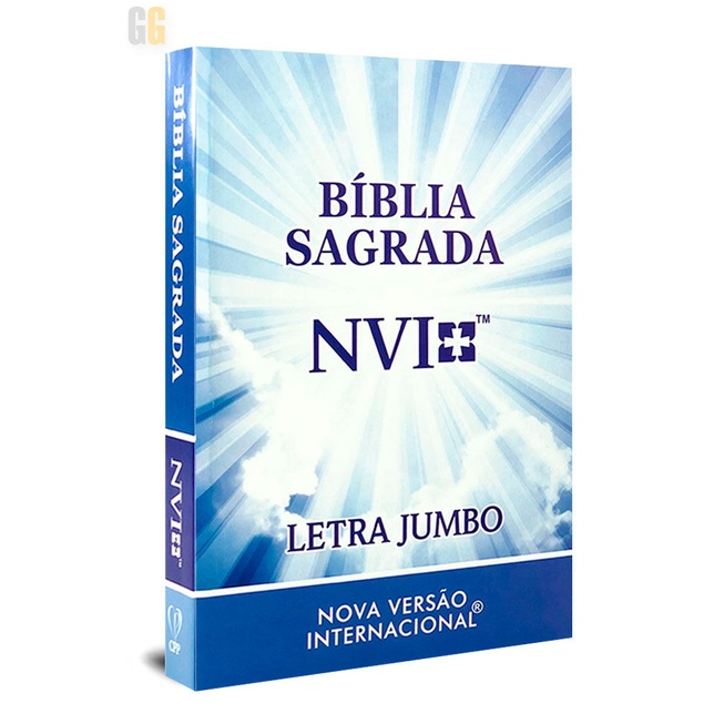 Bíblia Sagrada Nvi Letra Jumbo Capa Coverbook Luxo Preta - Bíblia