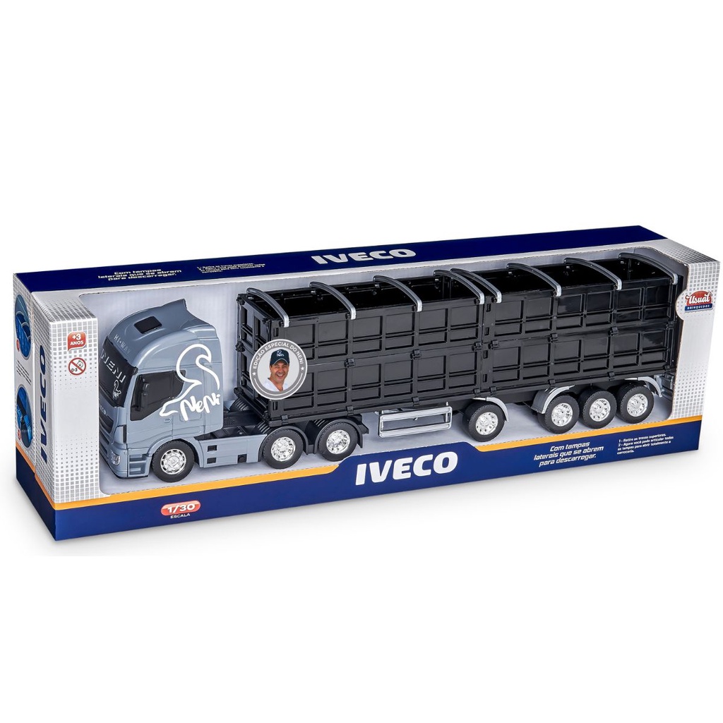 Caminhão Brinquedo Miniatura Hi Way Iveco Graneleiro Neni